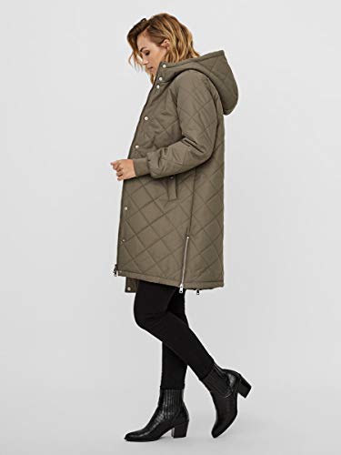 Vero Moda VMLOUISE 3/4 Jacket Anorak, Bungee Cord, XS para Mujer