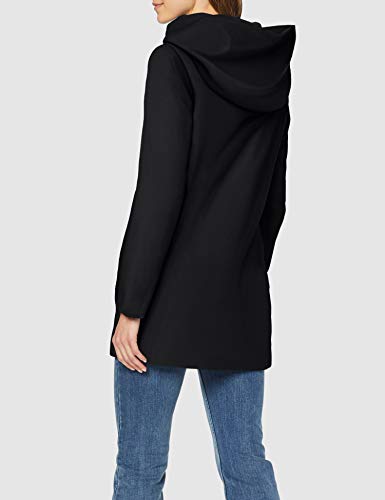 Vero Moda Vmverodona LS Jacket Noos Abrigo, Negro (Black Black), 38 (Talla del fabricante: Small) para Mujer