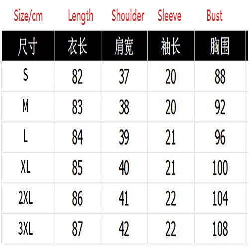 Vestido de Mujer Verano Ocio Deportes Polo Camisa de Longitud Media Camiseta Holgada con Cuello Alto X-Large