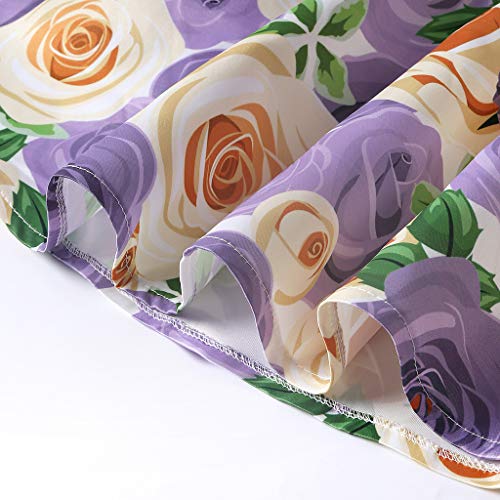 Vestido Disfraz de Princesa Fiesta Niña Dama de Honor Desfile Vestidos de Fiesta de Cumpleaños Novia Manga Larga Algodón Casual Vestidos sin Mangas riou