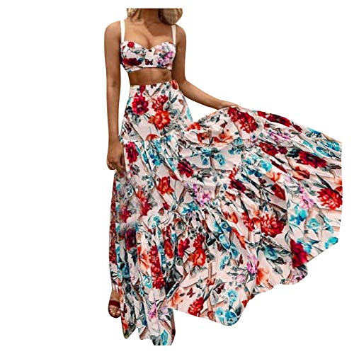 Vestido Estampado Sexy Bohemio para Mujer Envoltura De Pecho Vestido Sexy De Fiesta para Mujer Vestido De Noche Delgado Multifuncional De Cóctel para Mujer, Envoltura De Pecho