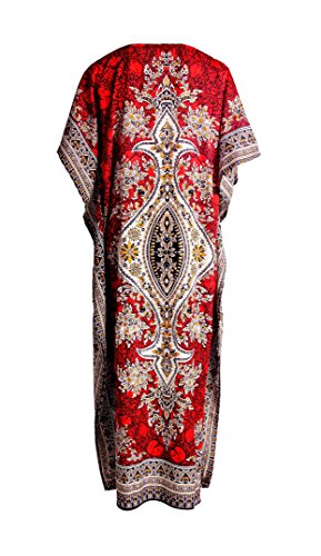 Vestido para mujer Rubina Kapoor rosso Talla única