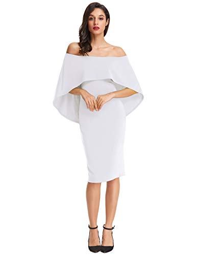 Vestido Sin Tirantes de La Manga del Palo de Bodycon de Las Mujeres Vestidos de Noche Vestido de Boda del Club de Fiesta XL CLAF39-4