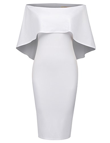 Vestido Sin Tirantes de La Manga del Palo de Bodycon de Las Mujeres Vestidos de Noche Vestido de Boda del Club de Fiesta XL CLAF39-4