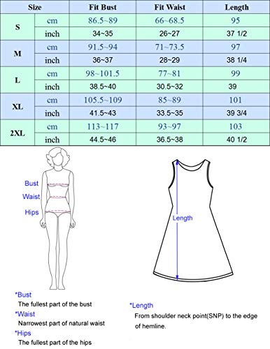 Vestido Vintage para Mujeres sin Mangas Cuello V de Fiesta Cóctel Rockabilly Clásico 2XL CL011061-1