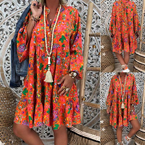 Vestidos Mujer Bohemia - Vestidos para Mujer Talla Grande - Vestido Fiesta Mujer Largo Boda Vacaciones