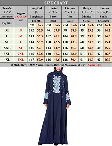 VHFIStj Kaftan Mujer Elegante Abaya Musulmana Dubai Turcos Marruecos Ropa Manga Larga Vestidos Casual Abaya Mujer