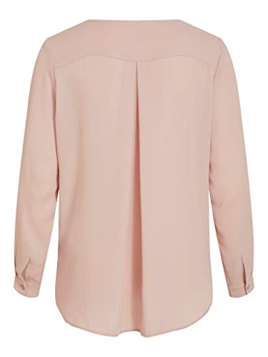 Vila Clothes VILUCY L/S Shirt-Noos Blusas, Pale Mauve, L para Mujer