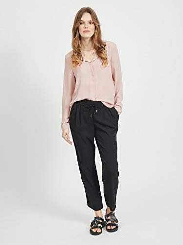 Vila Clothes VILUCY L/S Shirt-Noos Blusas, Pale Mauve, L para Mujer