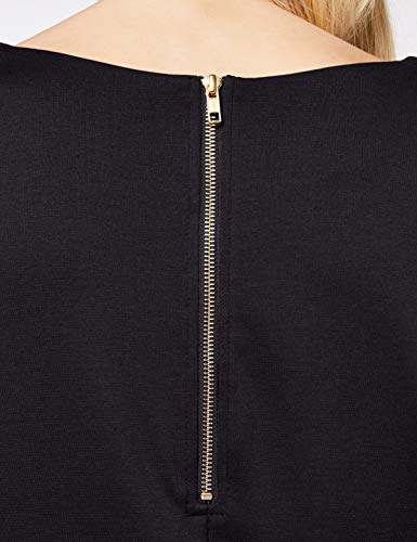 Vila Clothes VITINNY NEW DRESS, Vestido Mujer, Negro (Black), L (Talla fabricante: L)