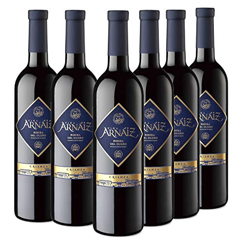 Viña Arnáiz Crianza - Vino Tinto D.O Ribera del Duero - Caja de 6 Botellas x 750 ml