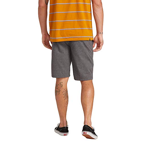 Volcom - Boardshort Frickin Surf N' Turf Static 2 - Bañador Hombre - Negro