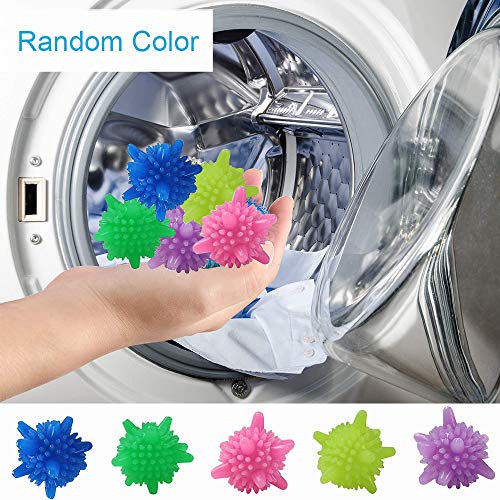 WELLXUNK Bolas De Lavado, Bolas de Lavado para la Colada, 20 PCS Bolas de Secadoras Reutilizables, Limpieza de Mágico, para Lavadora, Reduce el Tiempo de Secado, Consigue Menos Arrugas en la Ropa