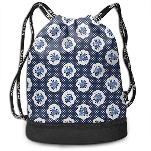 werert - Bolsa de Deporte con Cordones, diseño de Marcos curvos, para Hombres y Mujeres