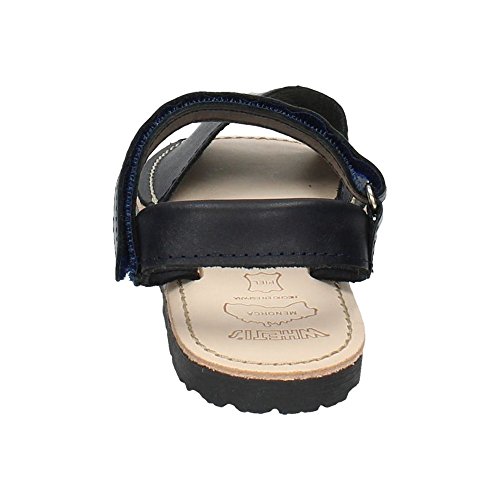 WHETIS 114 Menorquinas SUJETAS NIÑO Sandalias Marino 32