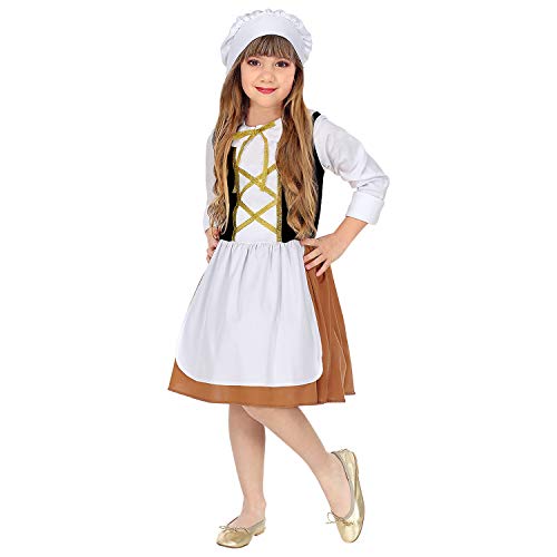 WIDMANN- Costume Medievale per Bambina Disfraces, Multicolor (WDM06618)