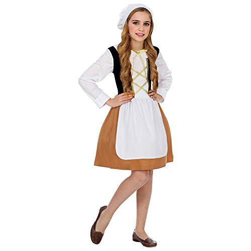 WIDMANN- Costume Medievale per Bambina Disfraces, Multicolor (WDM06618)
