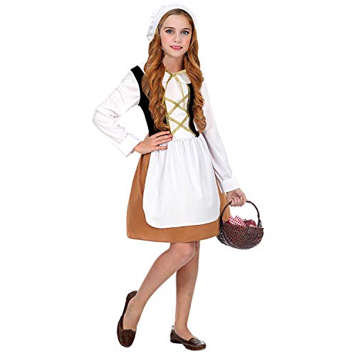WIDMANN- Costume Medievale per Bambina Disfraces, Multicolor (WDM06618)