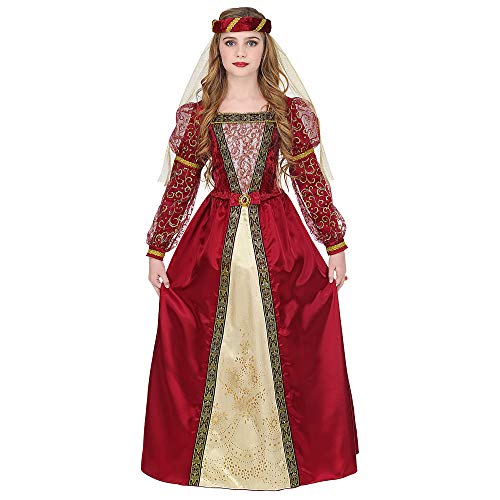 WIDMANN Srl disfraz Medieval de niña, Multicolor, wdm07338