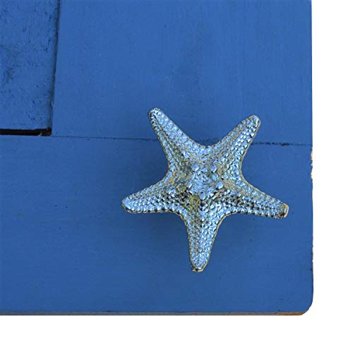 William Sturt - Pomos de estrella de mar, pomos de cajón, hechos a mano, en peltre fino