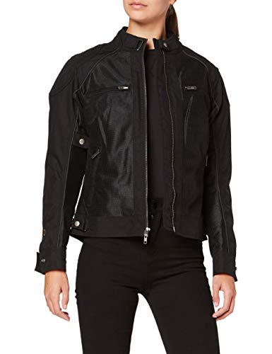 Windsoroyal - Chaqueta de primavera/verano Nottingham, para mujer, Negro - M