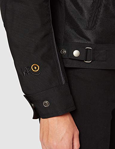 Windsoroyal - Chaqueta de primavera/verano Nottingham, para mujer, Negro - M