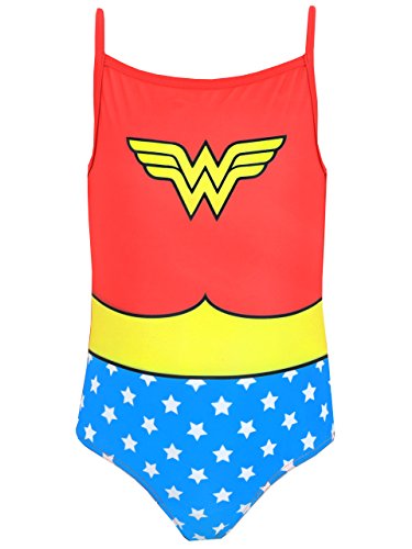 Wonder Woman DC Comics Bañador para niña 6-7 Años