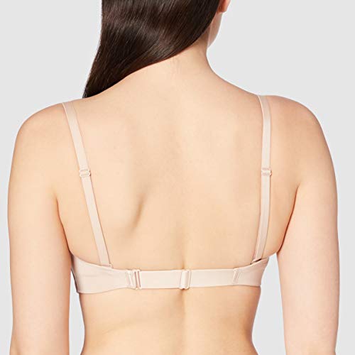 Wonderbra Ultimate Plunge, Sujetador con Escote Para Mujer, Beige (Skin), 95D (Talla fabricante: 95D)