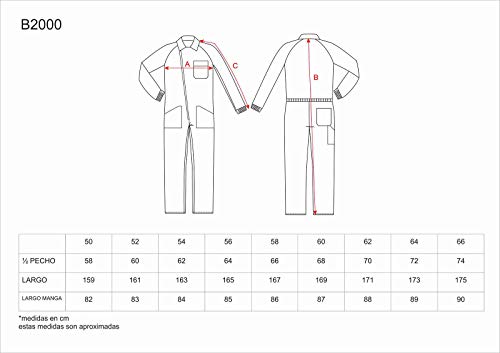 Work Team Buzo Italiano, Cuello Solapa, Manga ranglan, un Bolso de Pecho y Cremalleras de Nylon. Hombre Amarillo 64