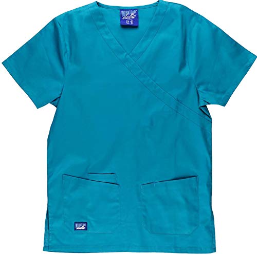 Work Team Conjunto Sanitario elástico. Casaca y Pantalón, Algodón Unisex Turquesa M