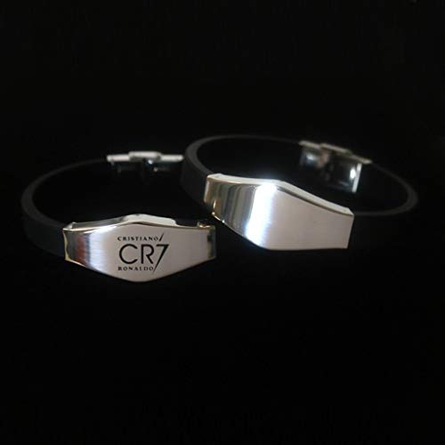 XDBY Boys Sport Bracelet - Pulsera De Acero Inoxidable - Pulsera De Silicona - Estrella De Cine Hombres, Mujeres Y Niños (Color : Mesut Ozil)