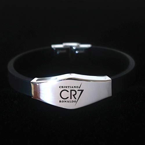 XDBY Boys Sport Bracelet - Pulsera De Acero Inoxidable - Pulsera De Silicona - Estrella De Cine Hombres, Mujeres Y Niños (Color : Mesut Ozil)