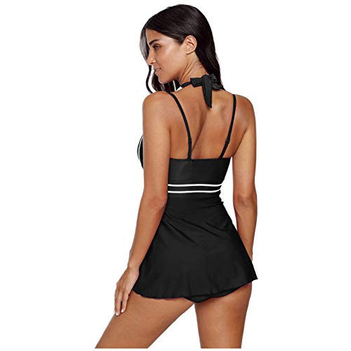 Xinvivion Trajes de Baño Talla Extra para Mujer - Dividido Señora Tankini Natación Surf Playa Traje de Baños