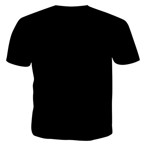 XJWDTX Camiseta De Manga Corta De Verano De Gran Tamaño para Hombre, Camiseta con Estampado Digital Personalizado, Cuello Redondo, Camiseta De Hombre