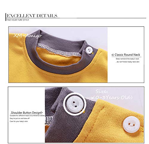 XM-Amigo Conjunto térmico de 3 Capas de Base para niños – Parte Superior e Inferior, Ropa Interior térmica para niñas/niñas, Ropa Interior Larga y Pantalones Largos, Pijamas térmicos Largos