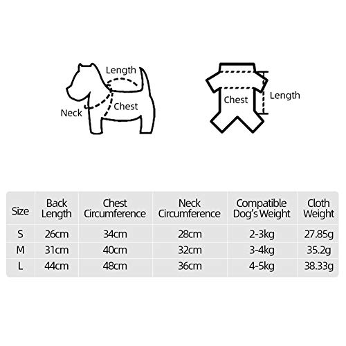 XuCesfs Ropa para mascotas Camisas para perros Camisetas para perros Camiseta estampada para mascotas Primavera Verano Ropa para perros Gatos (Color: Amarillo, Talla: M)