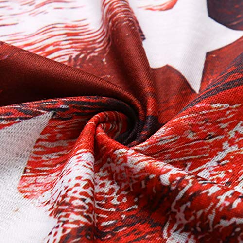 XUEBing Blusa de manga corta con cuello en V para mujer, para verano, para entrenamiento, manga corta