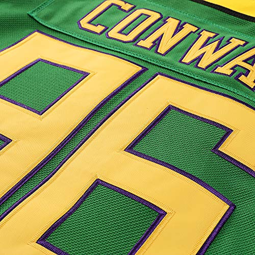 Yajun Charlie Conway #96 Mighty Ducks Película Camisetas Hockey Jersey sobre Hielo NHL Hombre Ropa Respirable T-Shirt de Manga Larga,M