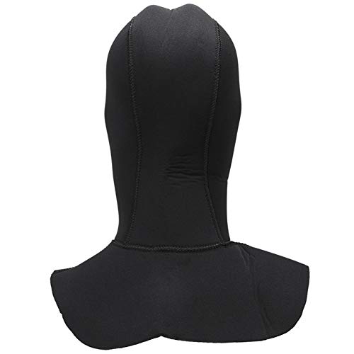 YJDTYM Capucha de Buceo Capucha de Buceo de Neopreno de 5 mm con Hombro Mantener abrigados Gorras Equipo de Snorkel Traje de Neopreno Capucha Surf