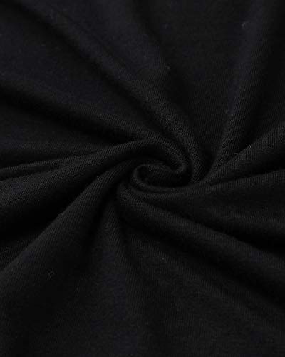 YOINS Blusa de manga corta para mujer, con hombros descubiertos, camiseta de manga larga, con encaje, camiseta informal