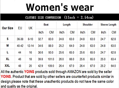 YOINS Camiseta Manga Larga Mujer Camisa Cuello V Blusa Brillante Metálico Sexy Tops Mangas Acampanadas A-Blanco XXL