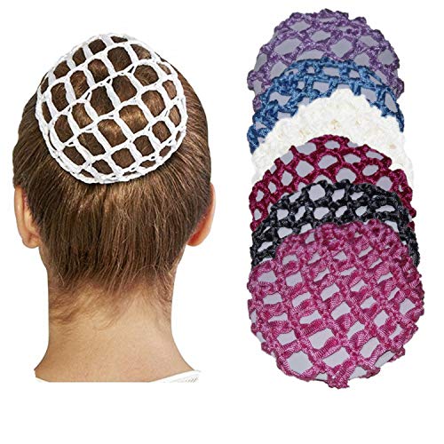 YouU 6 Piezas Redecilla de Pelo Rosa para Moños, Ballet y Danza– Dancewear Ballet