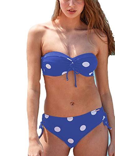 YSABEL MORA - Bikini Reductor Mujer Color: Azul Talla: 90