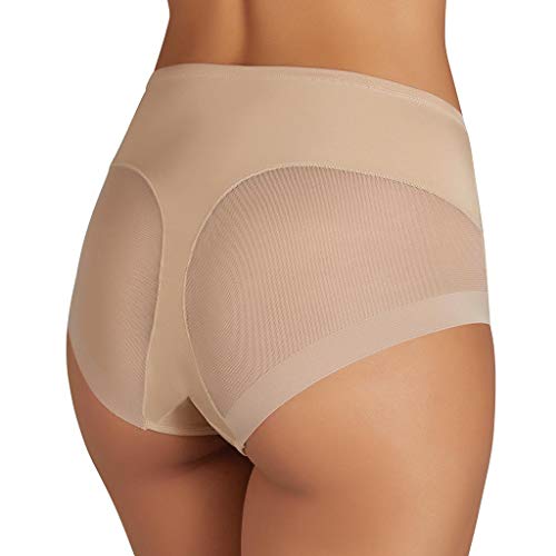 YSABEL MORA - Braga Efecto Tanga Maxi Mujer Color: Nude Talla: XX-Large