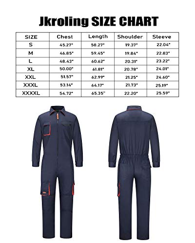 yukirtiq Pantalones con Peto de Trabajo para Hombre, Ropa de Trabajo Mono de Trabajo para Mecánicos, para jardín y Garaje, para Mantener Limpio