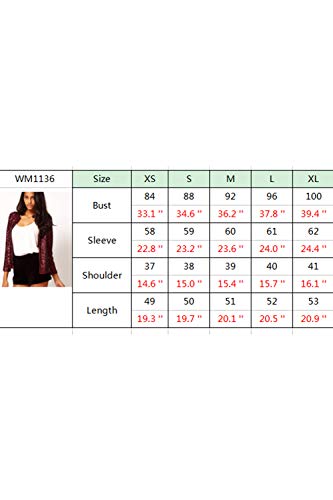 Yulinge La Mujer Traje De Chaqueta De Lentejuelas Cardigan Chaqueta Solapa Negocios Tops La Plata XS