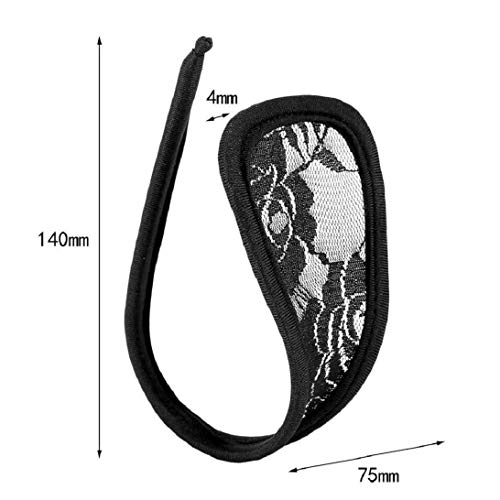 Yuson Girl Mujer Sexy C-String Tanga Invisible Encaje Tanga Sin Tirantes Braguitas Invisibles C-String Braga Tanga Mini Strapless C Tanga Abierto Sexo Ropa Interior (Un tamaño, 3 Colores)