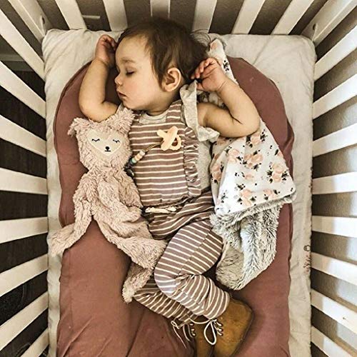 YWLINK Mono De Bebe Verano ReciéN Nacido Bebé NiñA Sin Respaldo A Rayas con Volantes Mameluco Mono Ropa Vestido De NiñA para Mezcla De AlgodóN Bautizo Moda Casual Lindo CóModo(Púrpura,2-3 años/110)