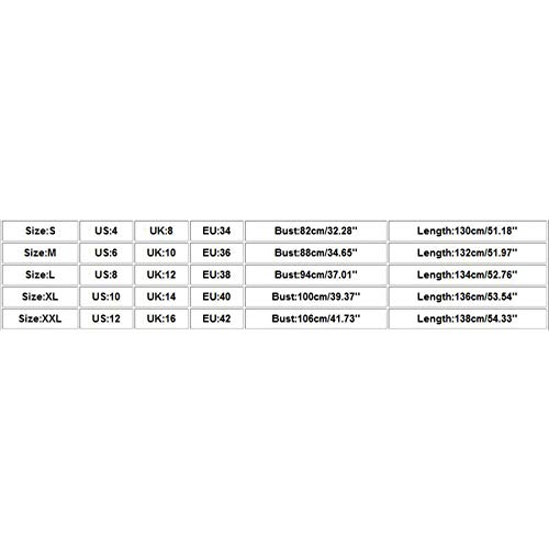 YWLINK SeñOras Moda AlgodóN Lino Bohemio Sin Mangas Profundo Escote En V Espalda Talle Alto con Aberturas Vestido Largo Vestidos Coctel Verano Casual Playa Talla Extra Maxi Vestido Largo Bohemio