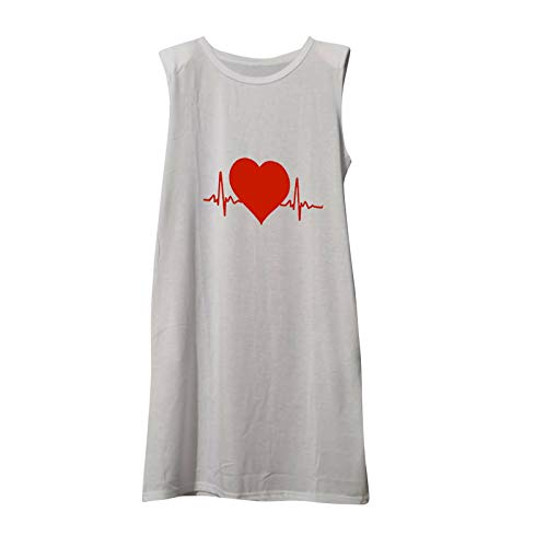 YWLINK Vestido Corto Estampado,Vestido Suelto De Manga Corta con DiseñO De Girasol, DiseñO De Estrellas De Diente De LeóN Y Arco Iris, Manga Corta, para Mujer, Casual, SóLido, Suelto, Mini Vestido